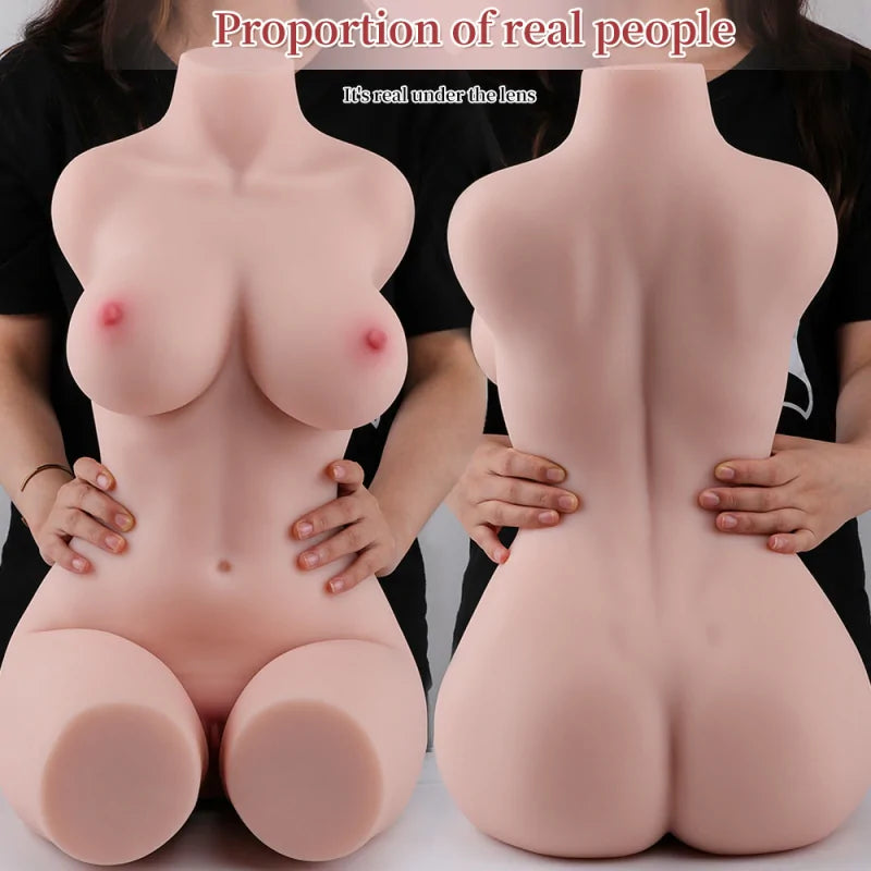 Peyton - Torse de sex toy féminin réaliste de 13,5 kg