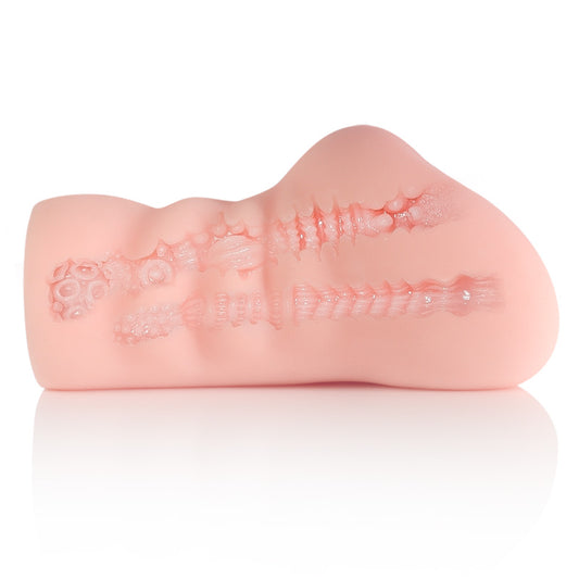 RealVagina Warm058 Realistic Vagina Masturbator Pocket Pussy with textured interior for enhanced pleasure