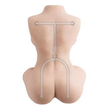 (2) Skeleton With Non-movable Waist Joint