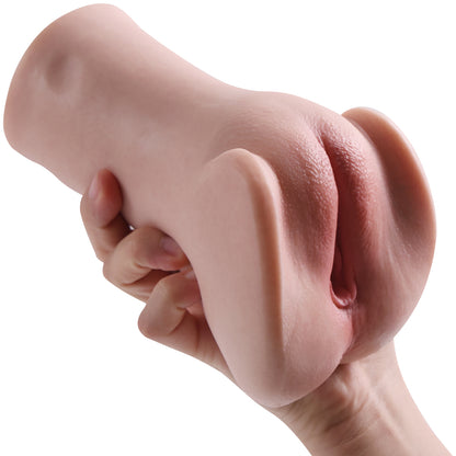 RealVagina Abigail-1.98" Realistic Silicone Vagina 1:1 replica Pocket Pussy