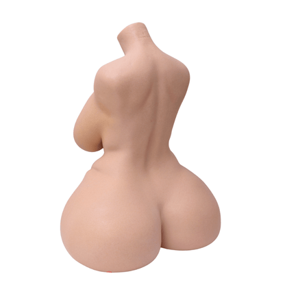 Eva: 53.35lbs 63cm Abdominal Muscles Big Booty Potbellied Silicone Sex Doll Torso