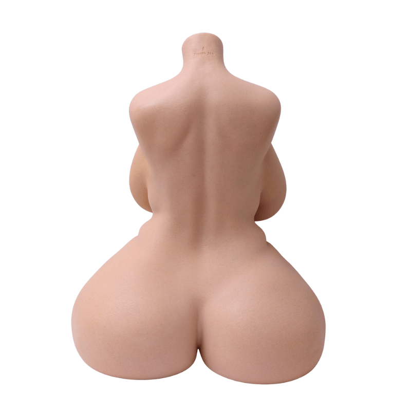 Eva: 53.35lbs 63cm Abdominal Muscles Big Booty Potbellied Silicone Sex Doll Torso