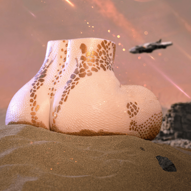 NOT YE!  S16 Pandora Butt 17.6LB Realistic Pocket Pussy Ass Silicone Torso Butt Male Masturbator Gold Blue Skin