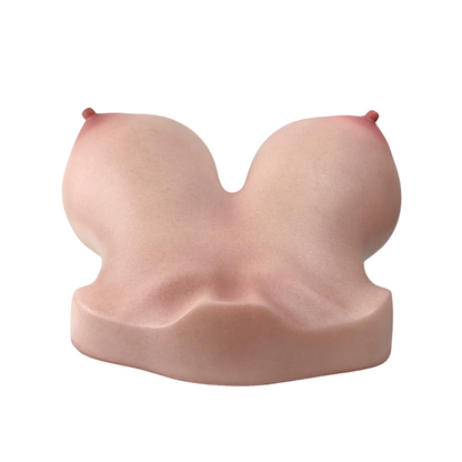 Realvagina Fake silicone Chest with Realistic Skin texture Boobs Sex Toy Lifelike Breasts Male Masturbator Stroker