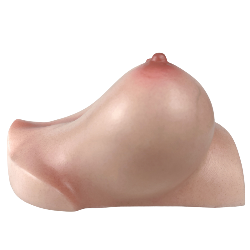 RealVagina Realistic Skin Texture Silicone Big Breast Boobs Sex Toy Lifelike Breasts Male Masturbator Stroker