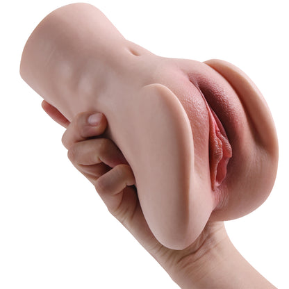 RealVagina Elizabeth-2.22” Realistic Silicone Vagina 1:1 Replica Pocket Pussy