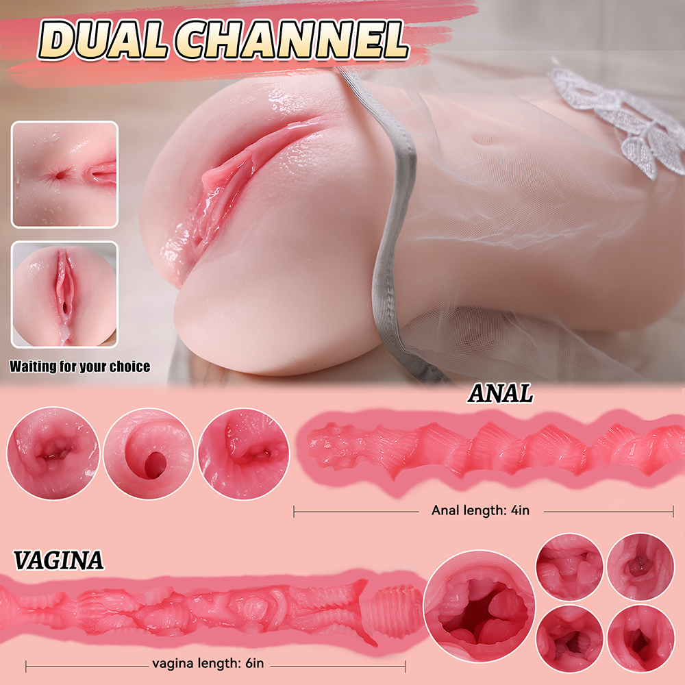 Adriana 2.6LB Realistic Pocket Pussy Vagina With Realistic Skin Texture