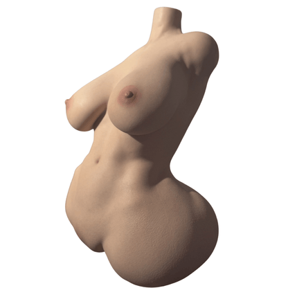 Alice: Ultra Soft Silicone Life Size Torso Sex Doll | 48.5lbs
