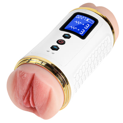 RealVagina B8004-W Male Masturbator Stroker With Realistic Vagina Pocket Pussy