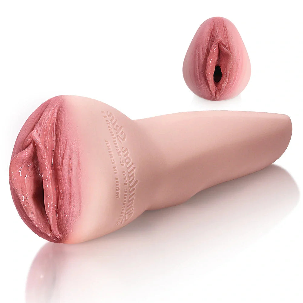 Zoe - 1.63 lbs Lifelike Silicone Pussy Masturbator with Detailed Labia Majora