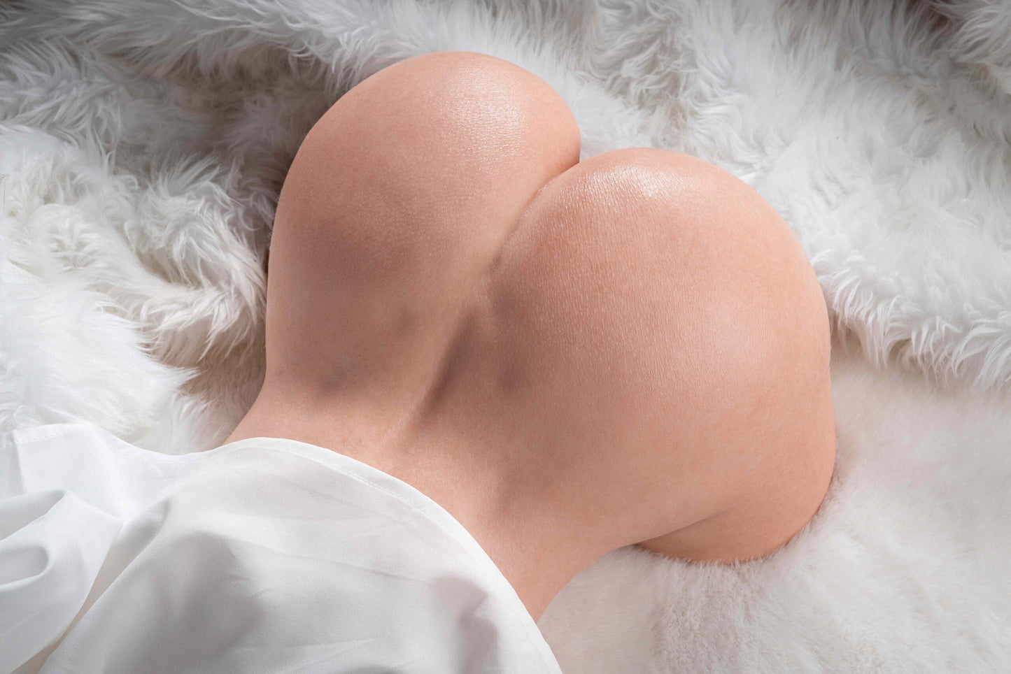 Silicone Butt - 6.7kg - White