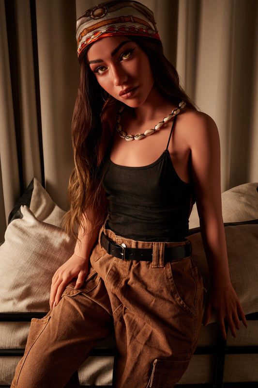 Climax Doll Tori – 154cm Fox-Spirit Spy with Silicone Head & TPE Body, Urban Seductress