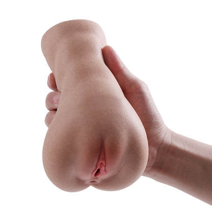 RealVagina Amelia-1.87” Realistic Silicone Vagina Pocket Pussy