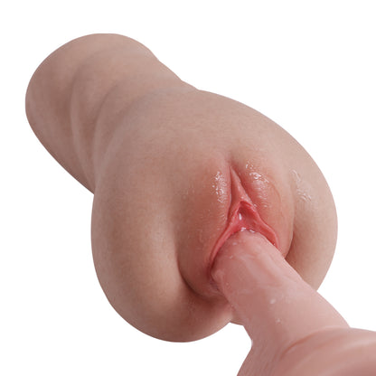 RealVagina Amelia-1.87” Realistic Silicone Vagina Pocket Pussy