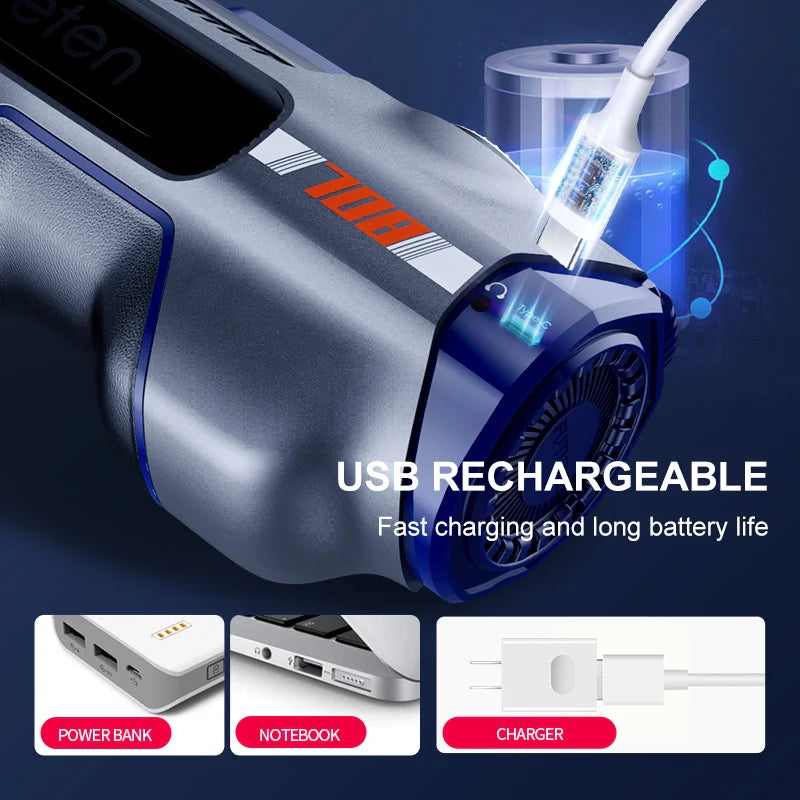 PT7 - 10 Air Bag Massage Drying Heating Base Luxury Male Masturbator