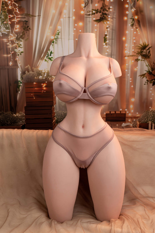 Silicone Half Body - 16.5 kg - White