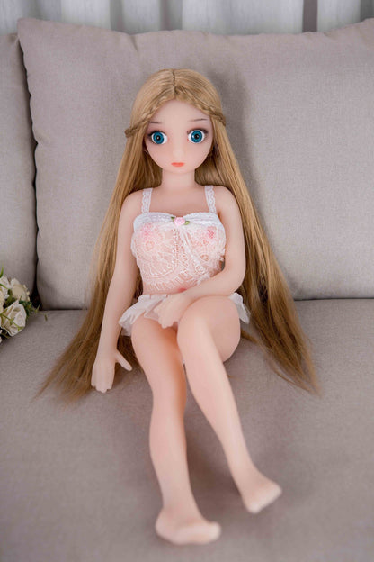 Stella – 2.2ft-68cm Real-Life Cute Mini Sex Doll