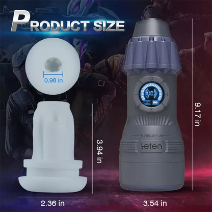 PS2 - Leten 10 Modes Sucking Masturbation Cup - RealVagina