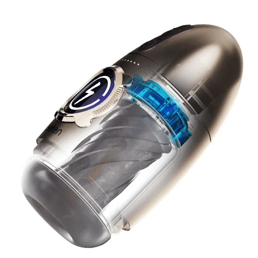 PR2 - Leten Powerful 600rpm Rotating Men Masturbator - RealVagina