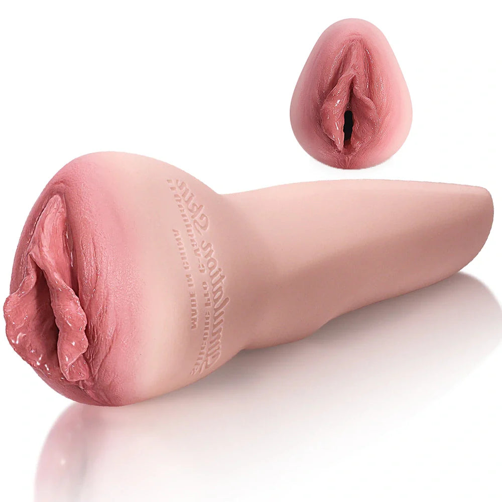 Zoe - 1.63 lbs Lifelike Silicone Pussy Masturbator with Detailed Labia Majora