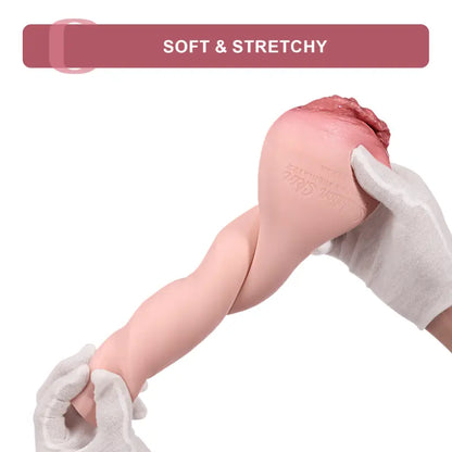 Zoe - 1.63 lbs Lifelike Silicone Pussy Masturbator with Detailed Labia Majora