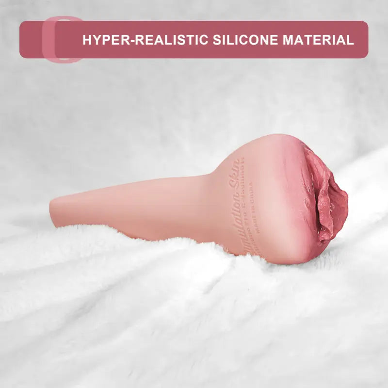 Zoe - 1.63 lbs Lifelike Silicone Pussy Masturbator with Detailed Labia Majora