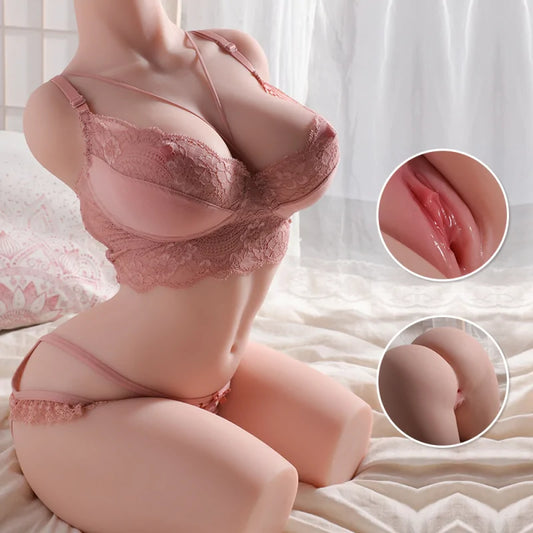 Peyton - 29.76 lbs Lifelike Female Torso Sex Toy - RealVagina