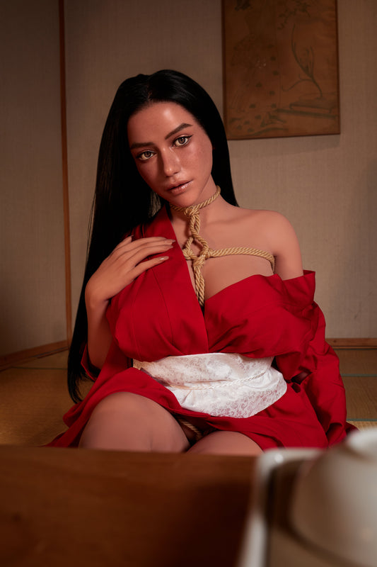 Climax Doll Tasha Y-154 – 154cm Gynoid Doll with Forbidden Red Rope Fantasy