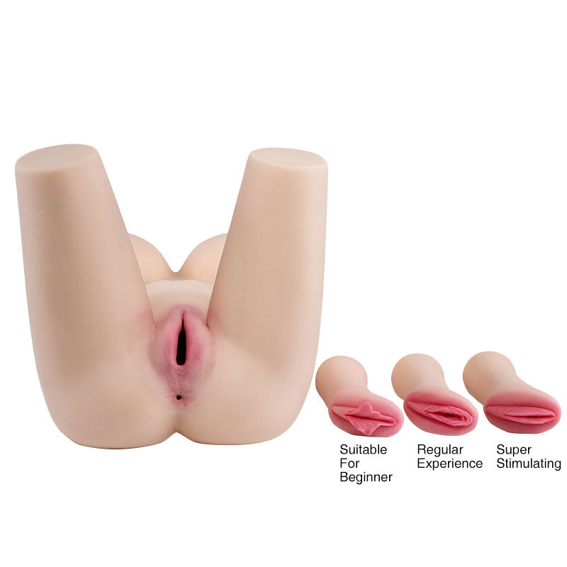 Ginny is a 38.1LB sex doll with Tantabosom, featuring lifelike curves and a removable vagina for versatile pleasure.