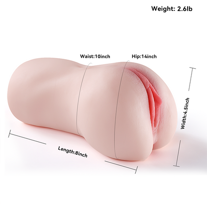 Adriana 2.6LB Realistic Pocket Pussy Vagina With Realistic Skin Texture