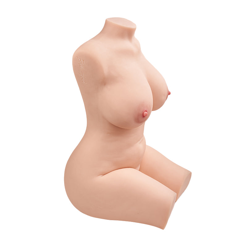 Busty Badd Angel 57.3LB Tantaly doll with soft Tantabosom, realistic curves, and lifelike details.