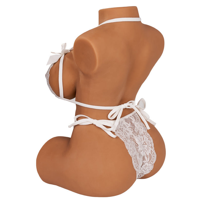 Britney 2.0 27.3LB Tantaly half-body doll with lifelike soft breasts and realistic curves.