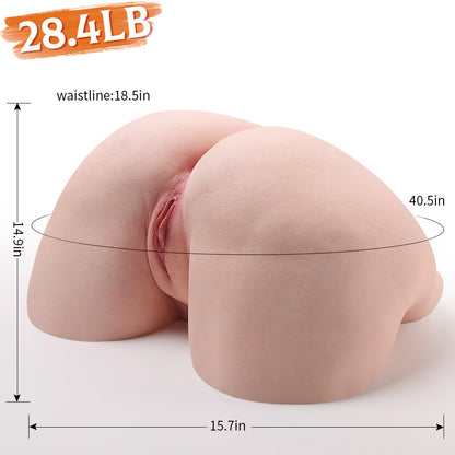 Linda-28.4LB Super Soft Liquid Silicone Big Ass For Doggy Sex