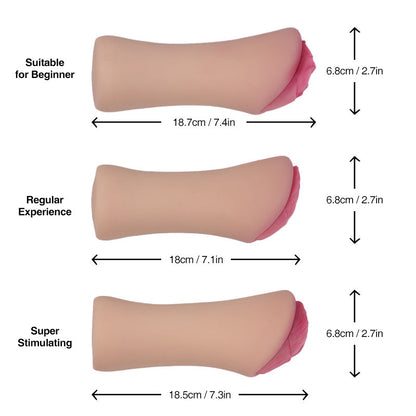 ginny removable vagina external dimensions