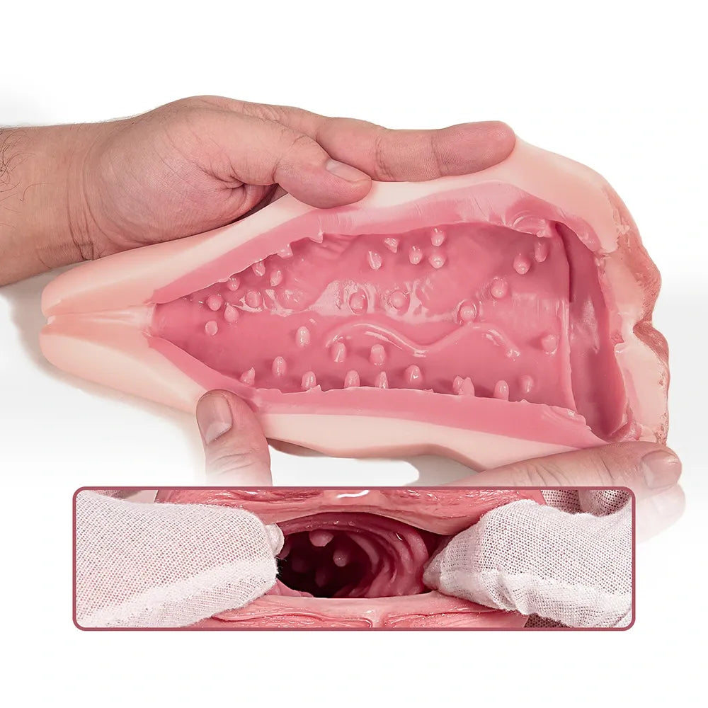 Grace : 1.63LB Silicone Realistic vagina Pocket Pussy