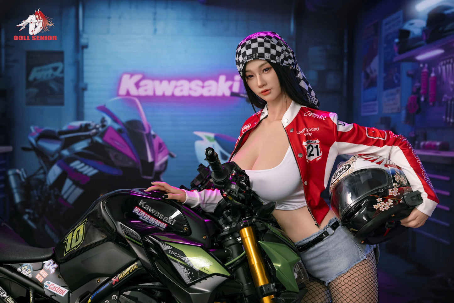 DollSenior Wuxue 170cm/5ft 7 in F Cup Silicone Real Skin Texture Version Customizable Sex Doll