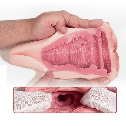 Dawn-1.63LB Full Silicone Pocket Pussy With Virgin Labia