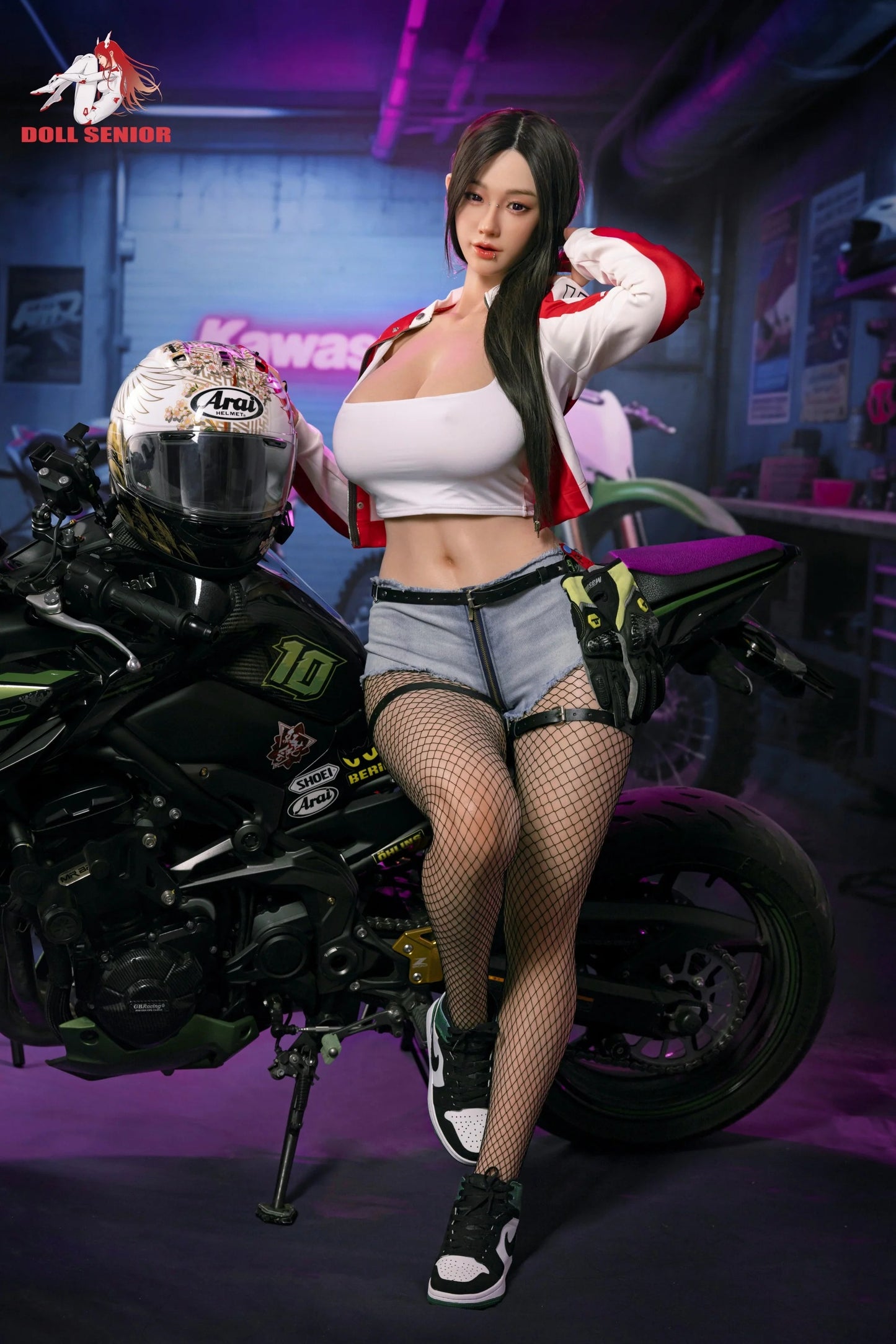 DollSenior Wuxue 170cm/5ft 7 in F Cup Silicone Real Skin Texture Version Customizable Sex Doll