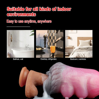 Wolf Beauty Pocket Pussy Male Masturbator - Fantasy Silicone designed for versatile use in various indoor settings