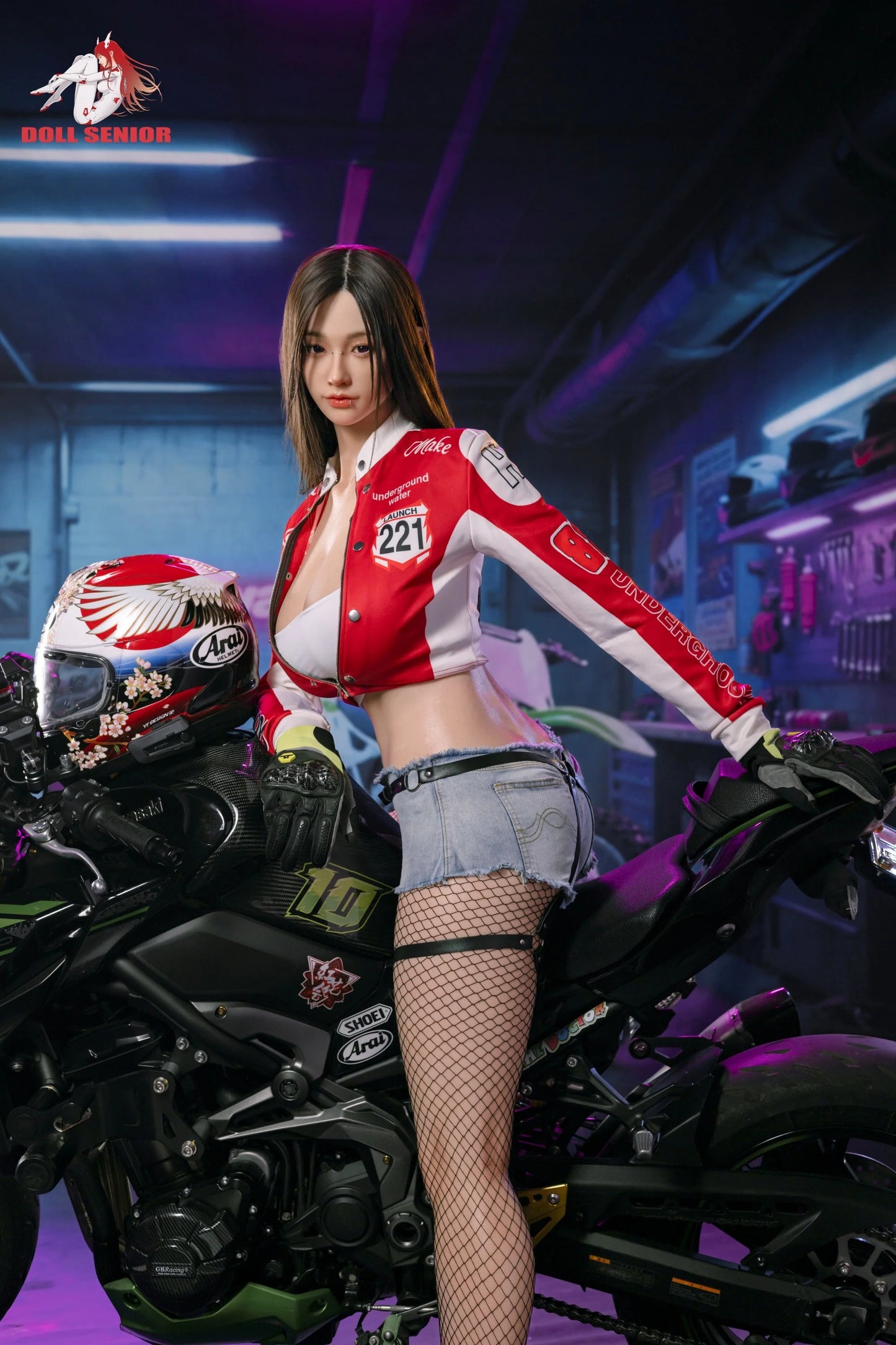 DollSenior Wuxue 170cm/5ft 7 in F Cup Silicone Real Skin Texture Version Customizable Sex Doll