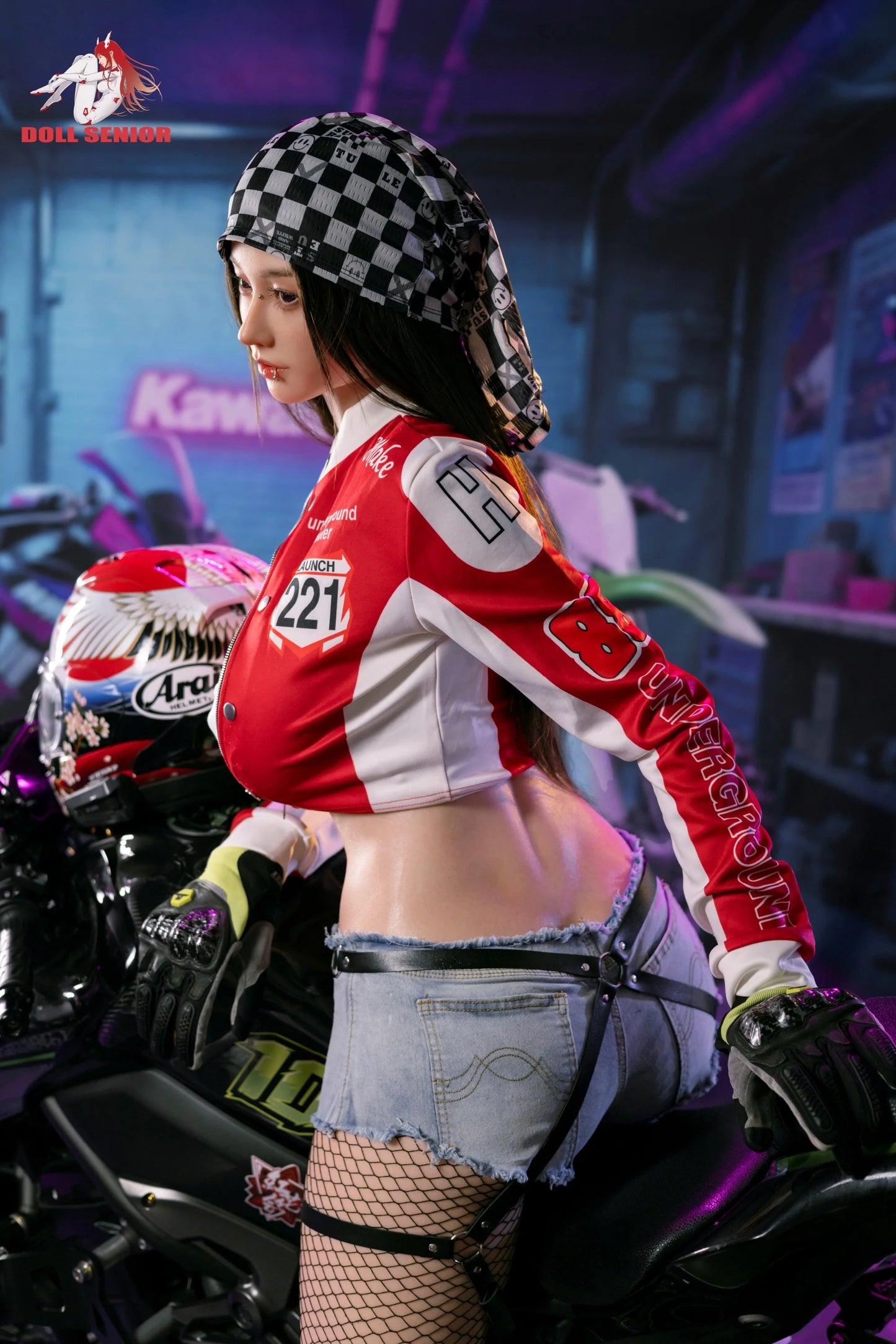 DollSenior Wuxue 170cm/5ft 7 in F Cup Silicone Real Skin Texture Version Customizable Sex Doll