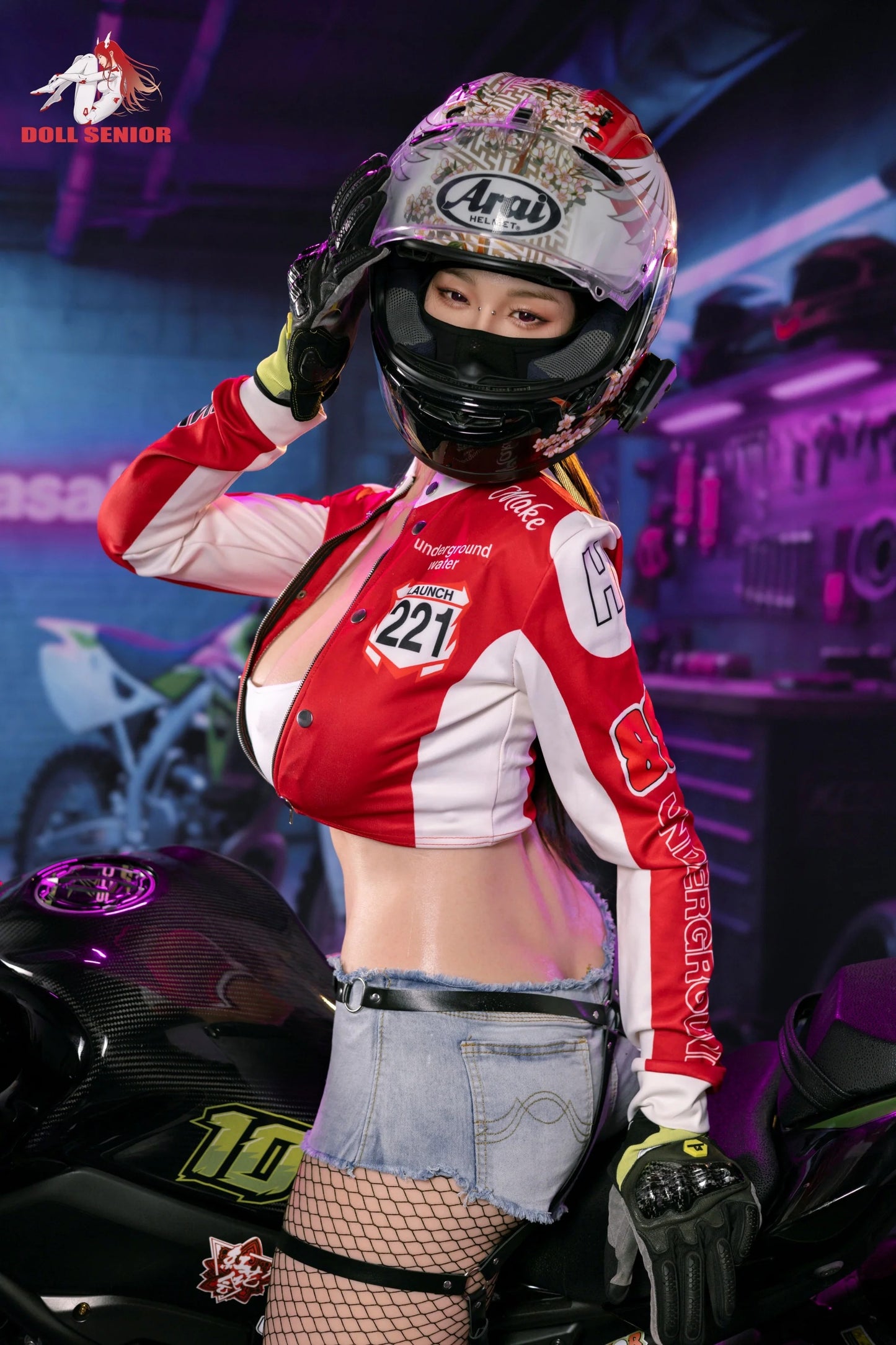 DollSenior Wuxue 170cm/5ft 7 in F Cup Silicone Real Skin Texture Version Customizable Sex Doll