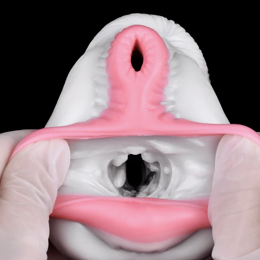 Fantasy Horse Pocket Pussy Male Sex Toy - Pink Vagina Dual Hole in realistic design for enhanced pleasure