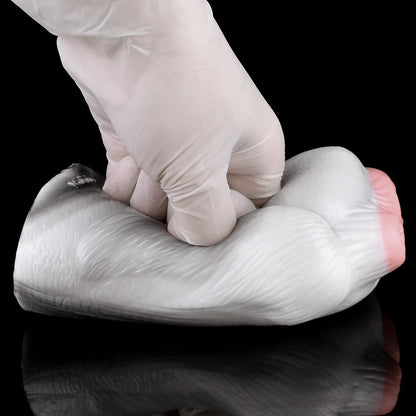 Fantasy Horse Pocket Pussy Male Sex Toy - Pink Vagina Dual Hole, realistic design for enhanced pleasure