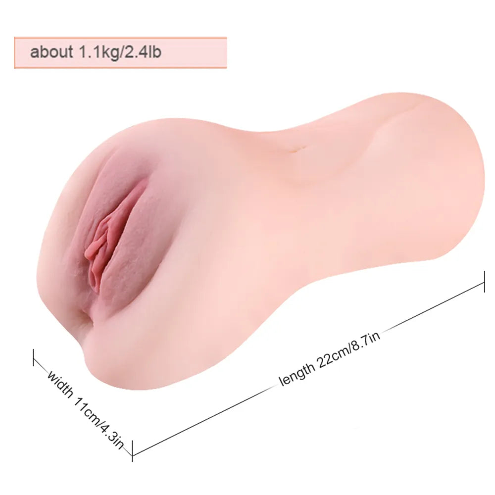 Lulu-2.4LB Realistic Pocket Pussy Toy