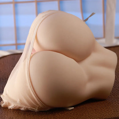 Sara-7.38LB Liquid Jelly Buttocks Torso Sex Toy