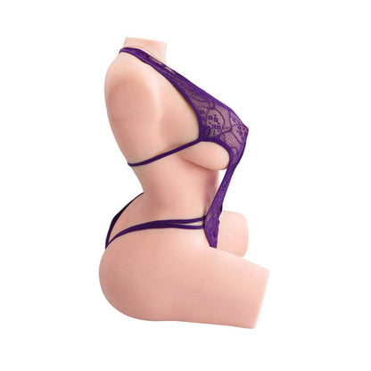 Jennifer is a 60.6LB BBW sex doll with lifelike breasts and a big, realistic butt, ideal for breast play and doggy style.