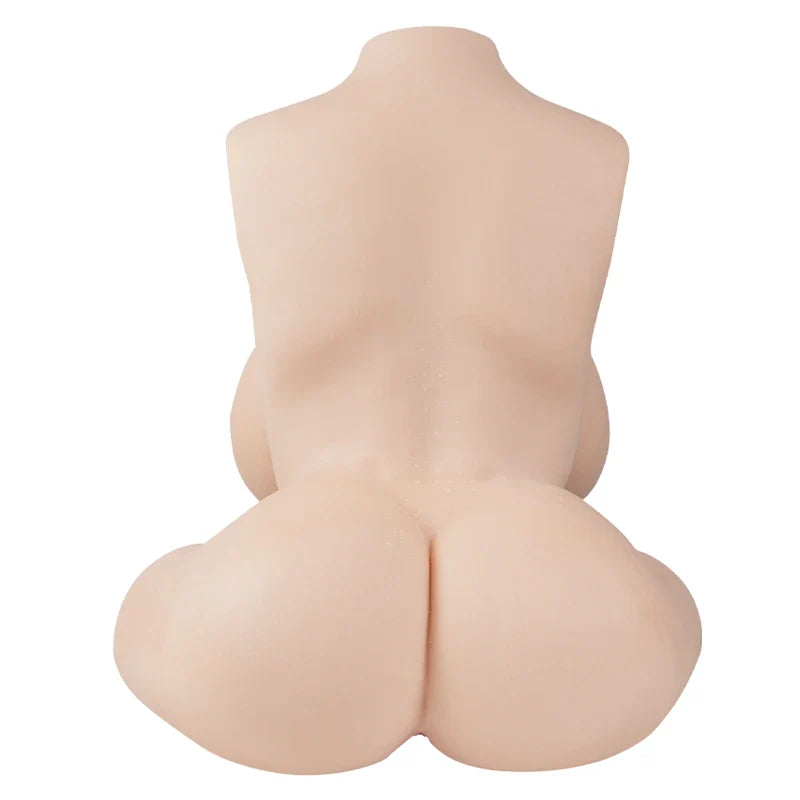 Nicole 2.0 47.6LB busty sex doll with big jiggly breasts and soft, bouncy ass, ideal for breast play and realistic adult fun.