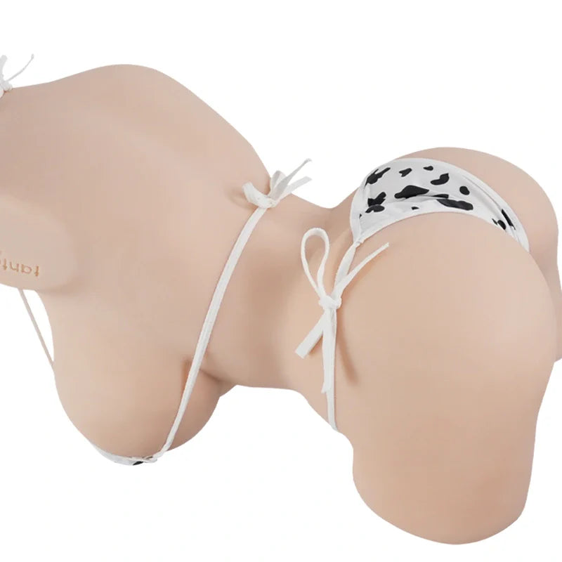 Nicole 2.0 47.6LB busty sex doll with big jiggly breasts and soft, bouncy ass, ideal for breast play and realistic adult fun.