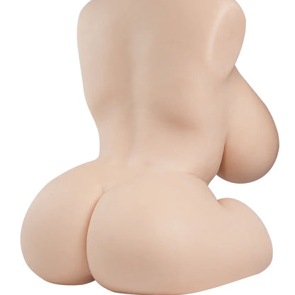 Nicole 2.0 47.6LB busty sex doll with big jiggly breasts and soft, bouncy ass, ideal for breast play and realistic adult fun.